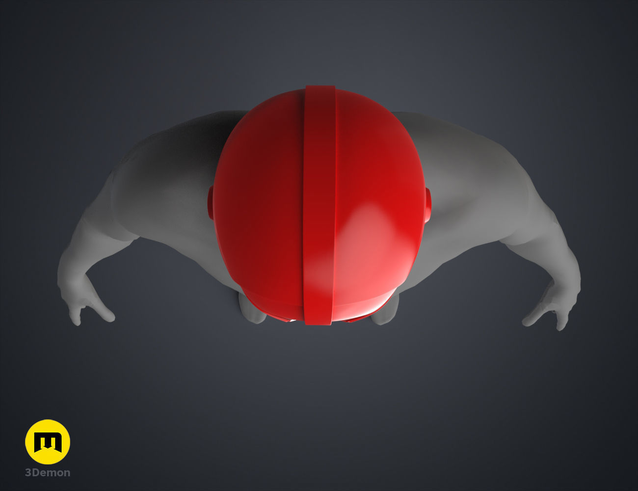 Praetorian guard Helmet The Mandalorian 3D print model_9