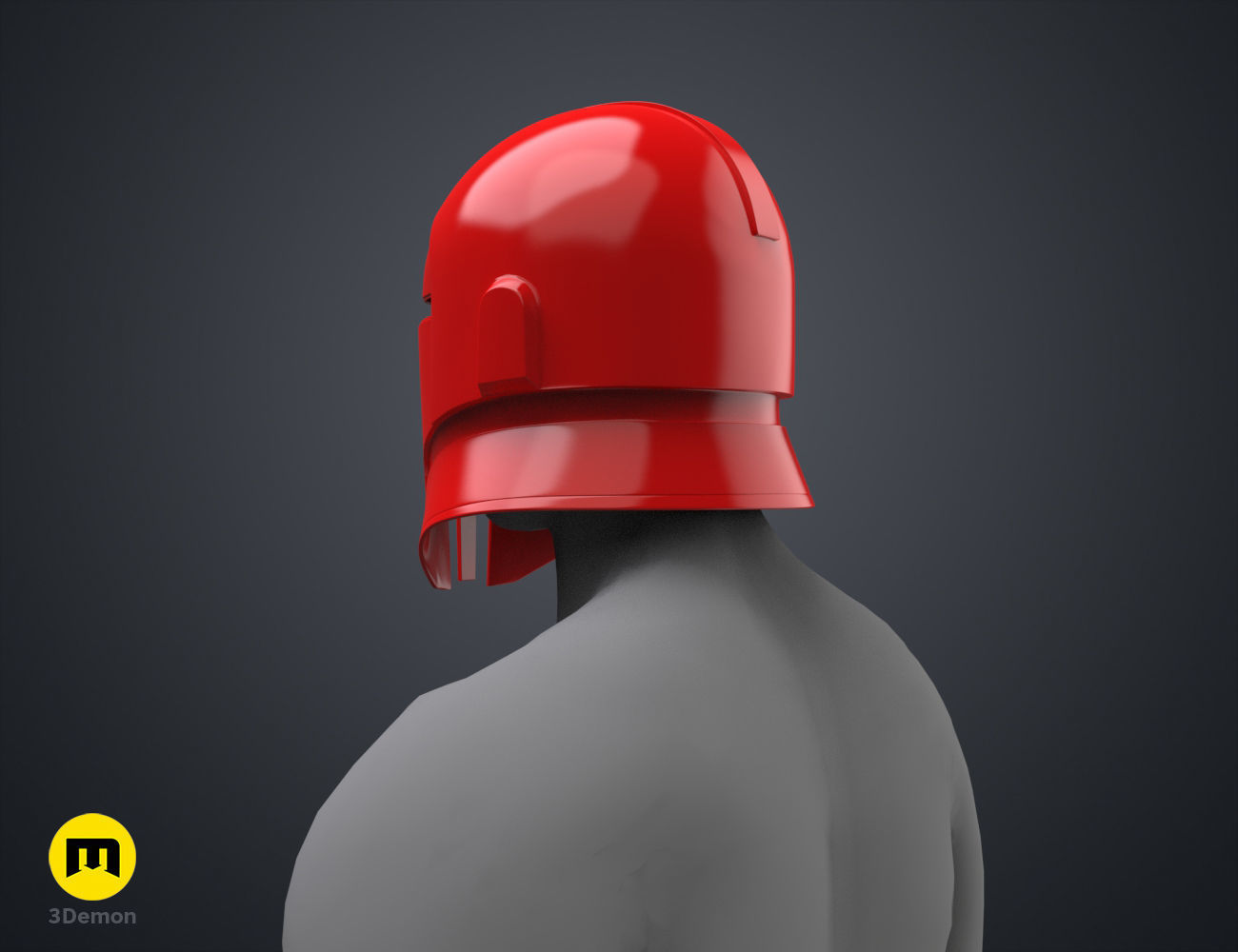Praetorian guard Helmet The Mandalorian 3D print model_12