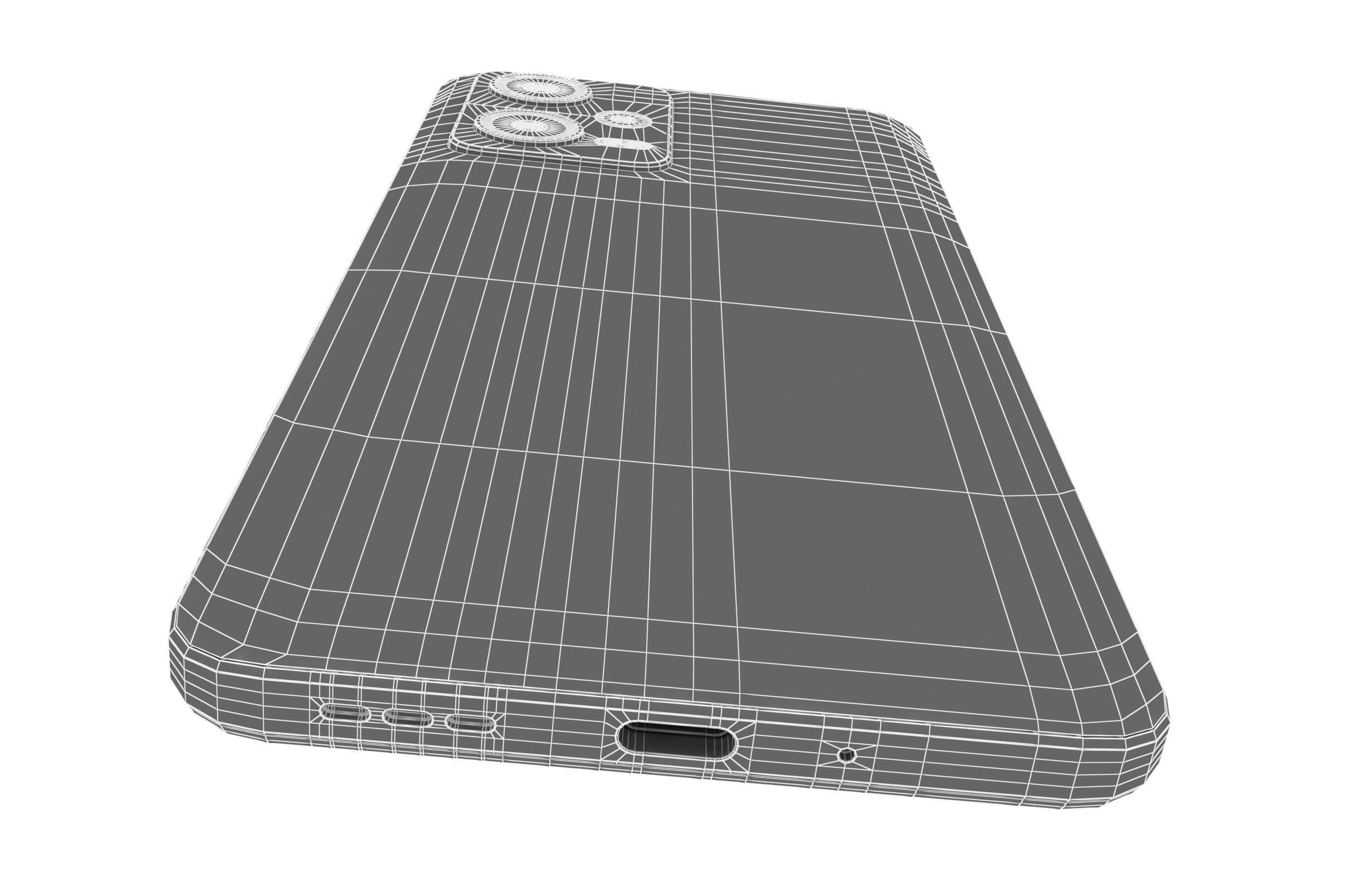 Xiaomi Poco X5 And X5 Pro 5G Low-poly 3D model_41