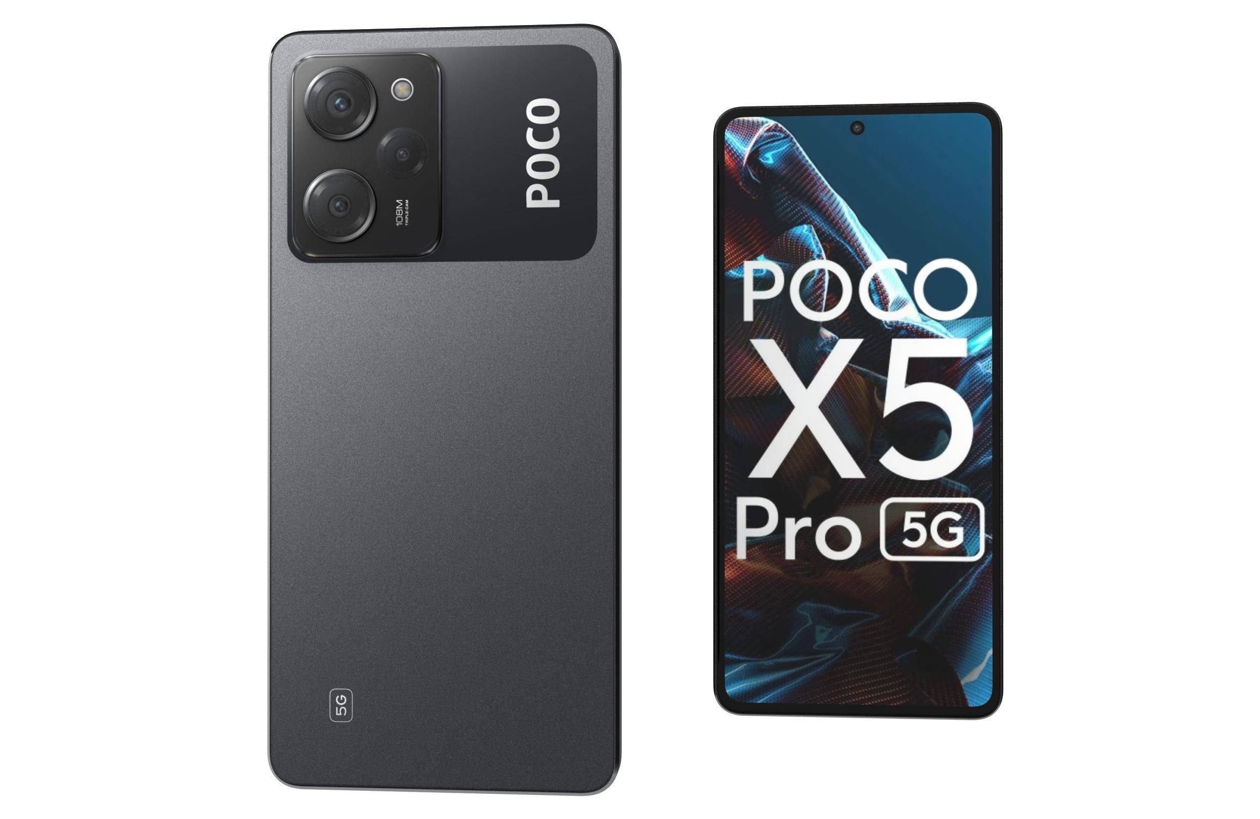 Xiaomi Poco X5 And X5 Pro 5G Low-poly 3D model_65