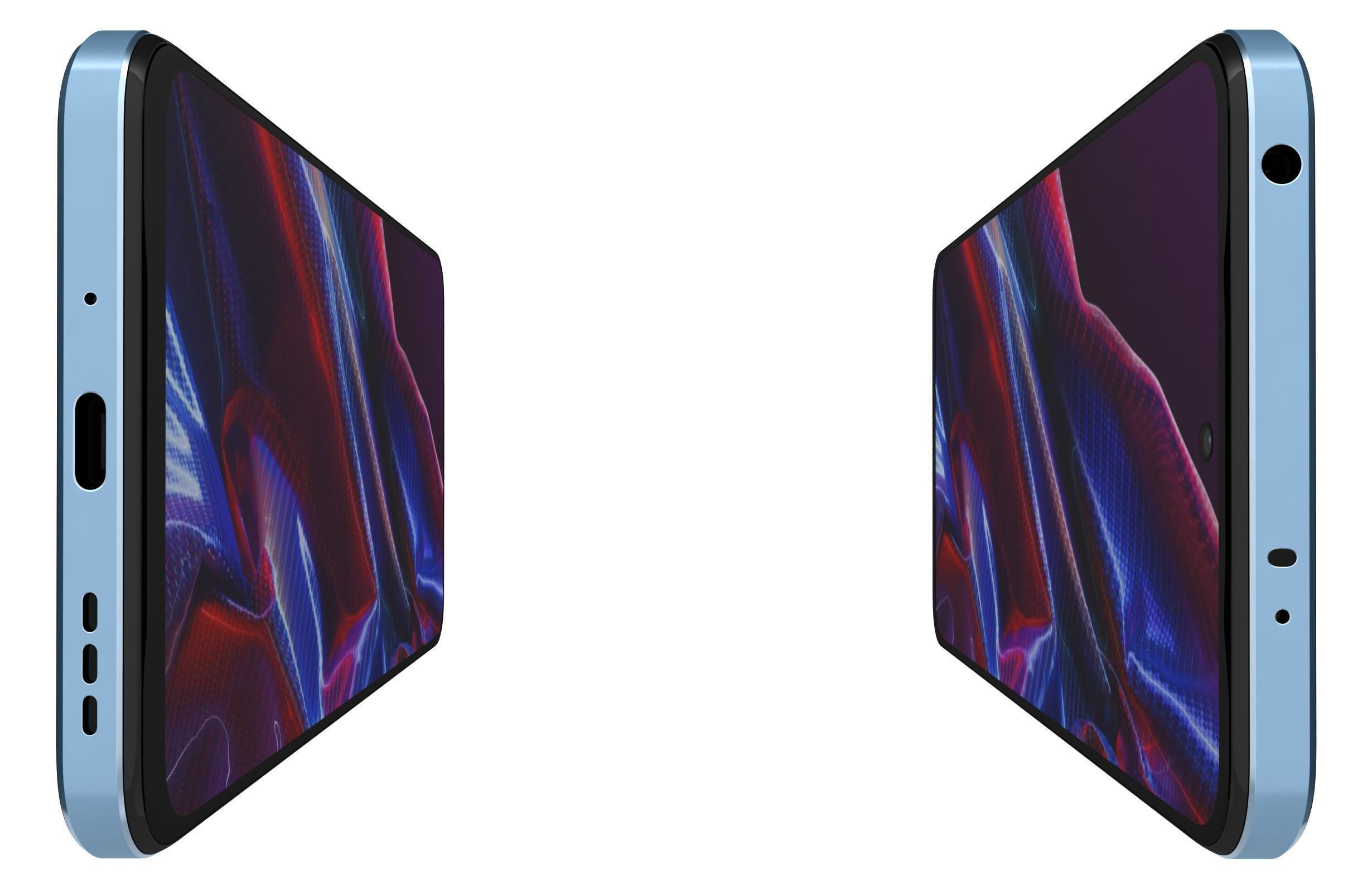 Xiaomi Poco X5 And X5 Pro 5G Low-poly 3D model_12