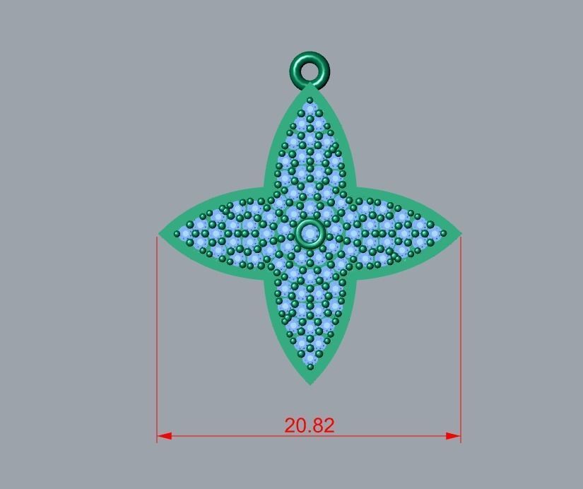 pendant 3D print model_7