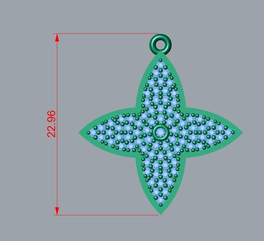 pendant 3D print model_6