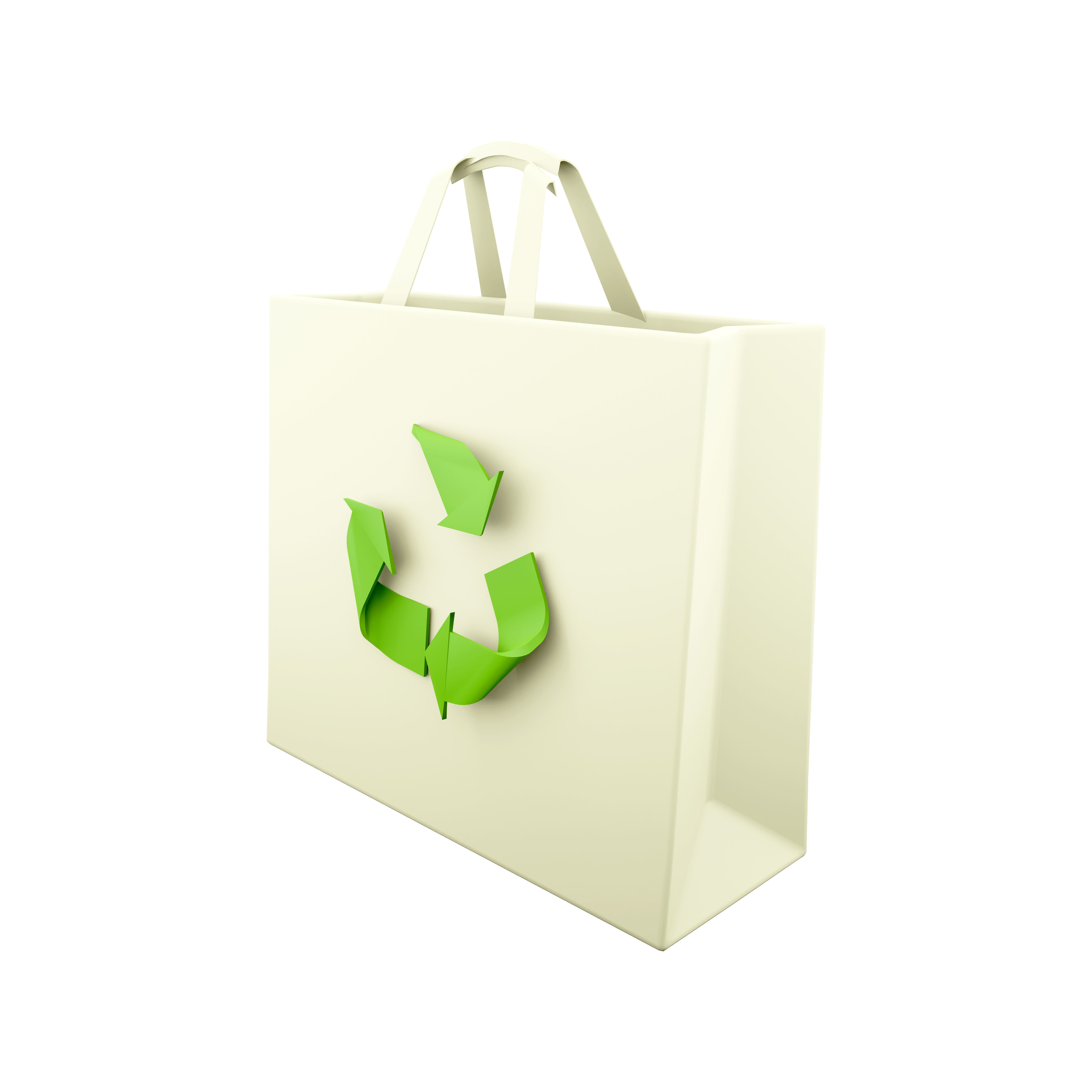 3d cloth eco bags blank icon 3D model_5
