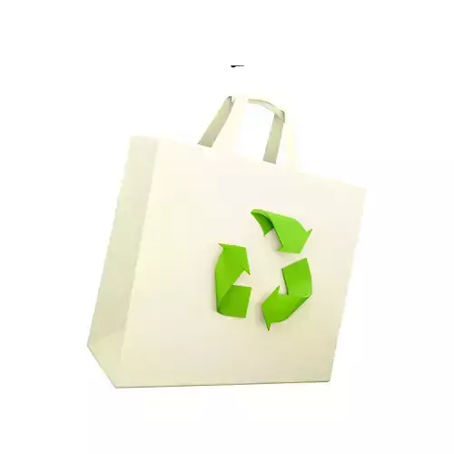 3d cloth eco bags blank icon