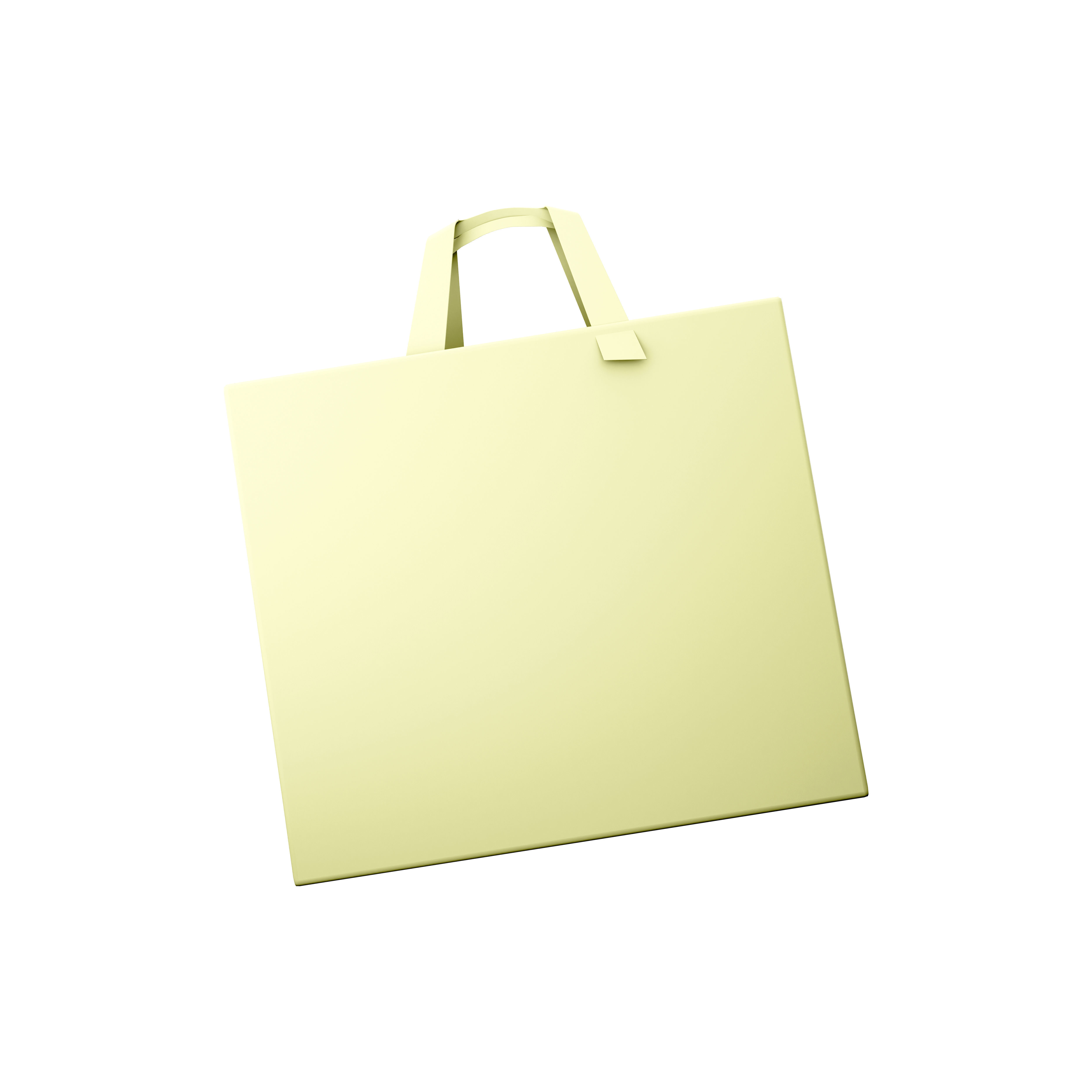 3d cloth eco bags blank icon 3D model_2