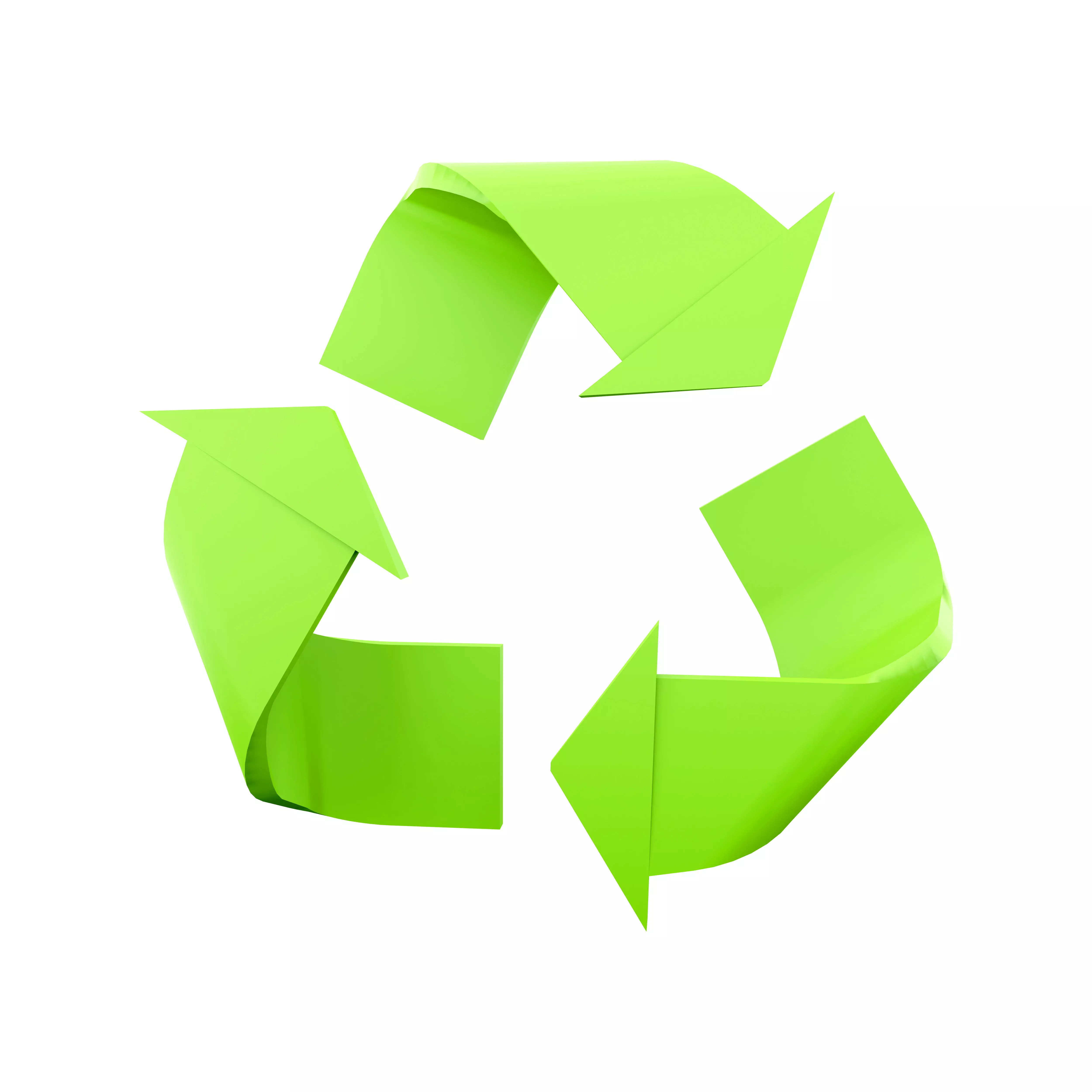 3d  recycle icon 3D model_0