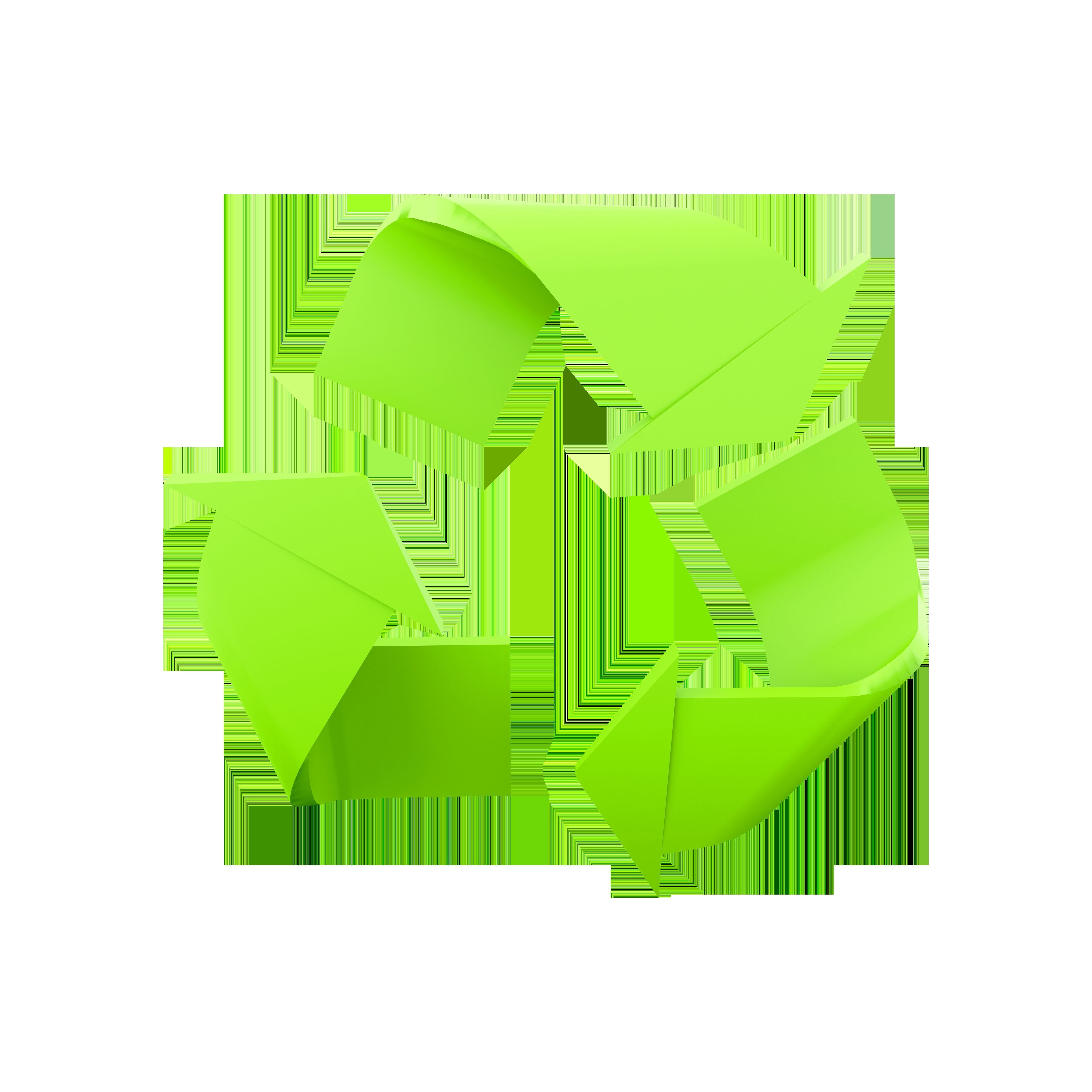 3d  recycle icon 3D model_2