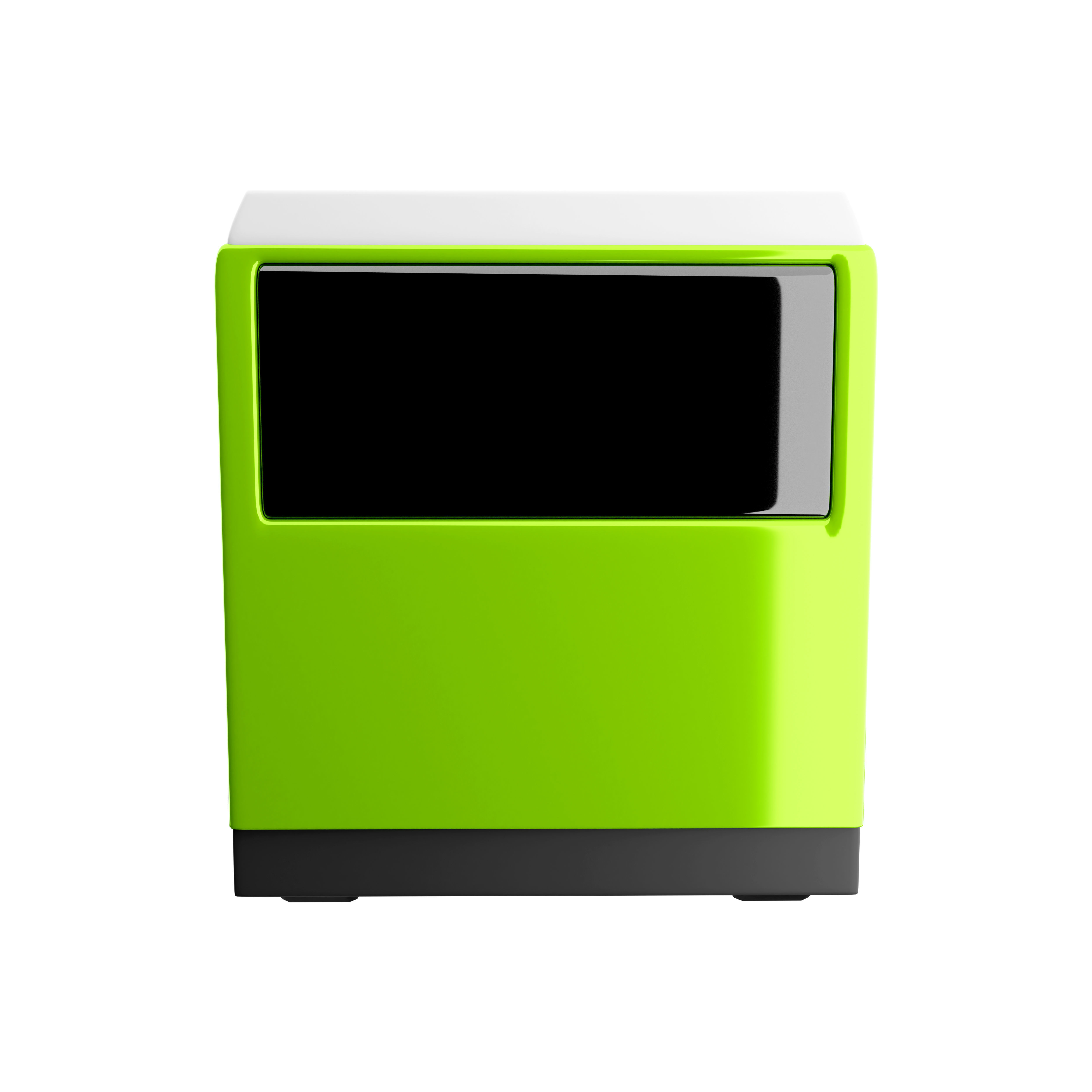 3d  Electric bus icon 3D model_5