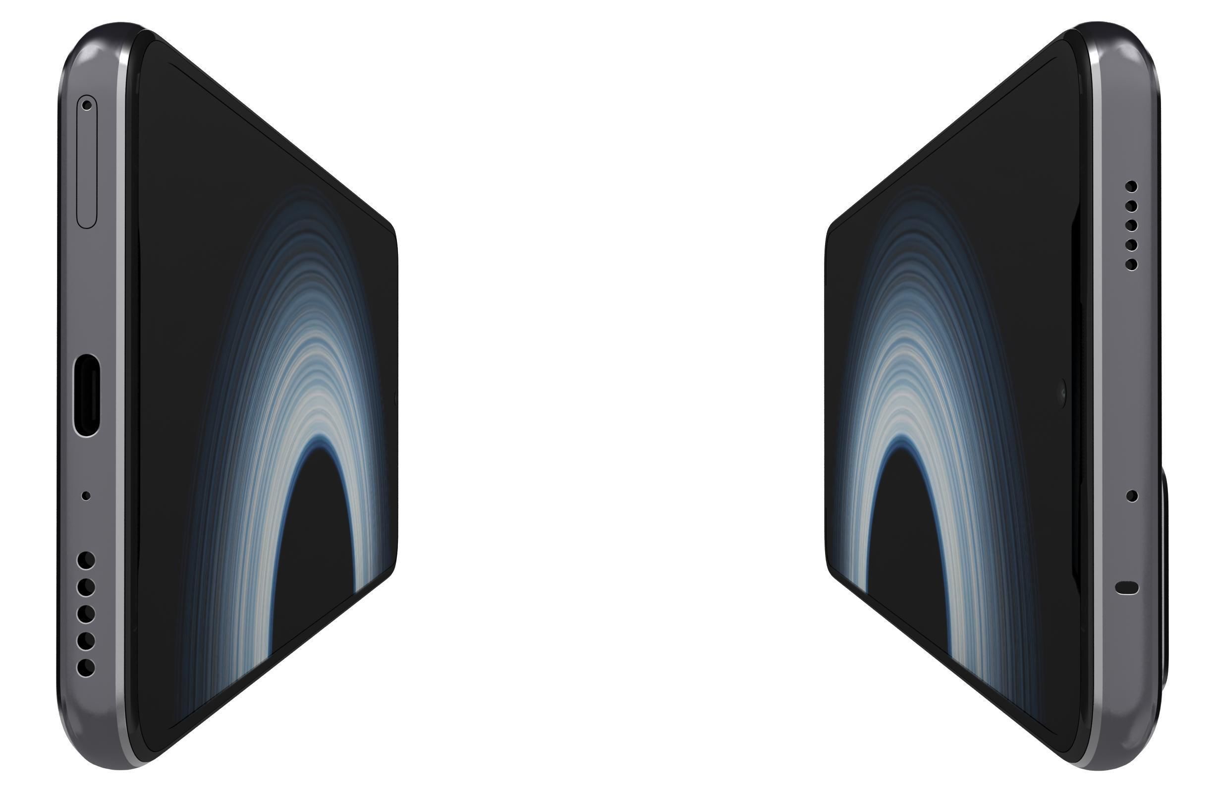 Xiaomi Redmi K50 Ultra And K60E Low-poly 3D model_32