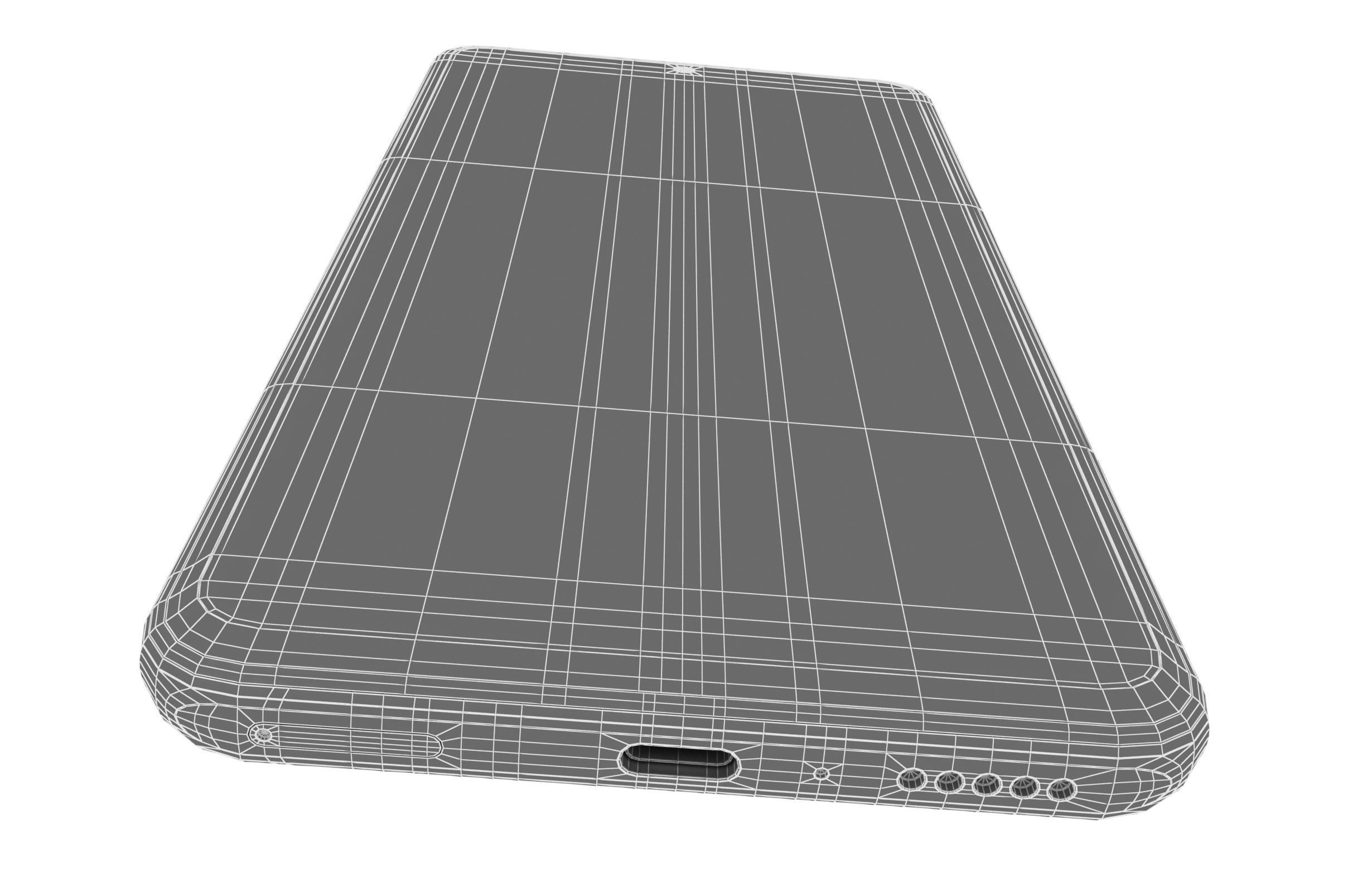 Xiaomi Redmi K50 Ultra And K60E Low-poly 3D model_39