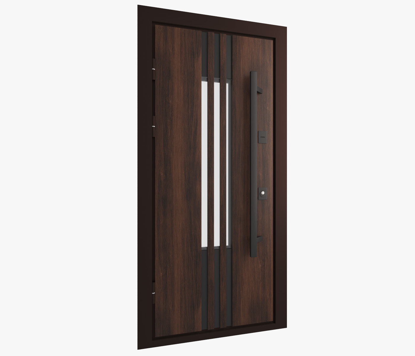 Entrance door Revolution 3D model_1