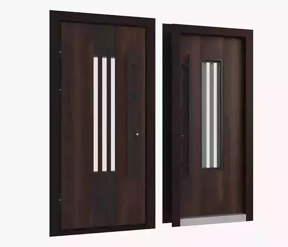 Entrance door Revolution 3D model