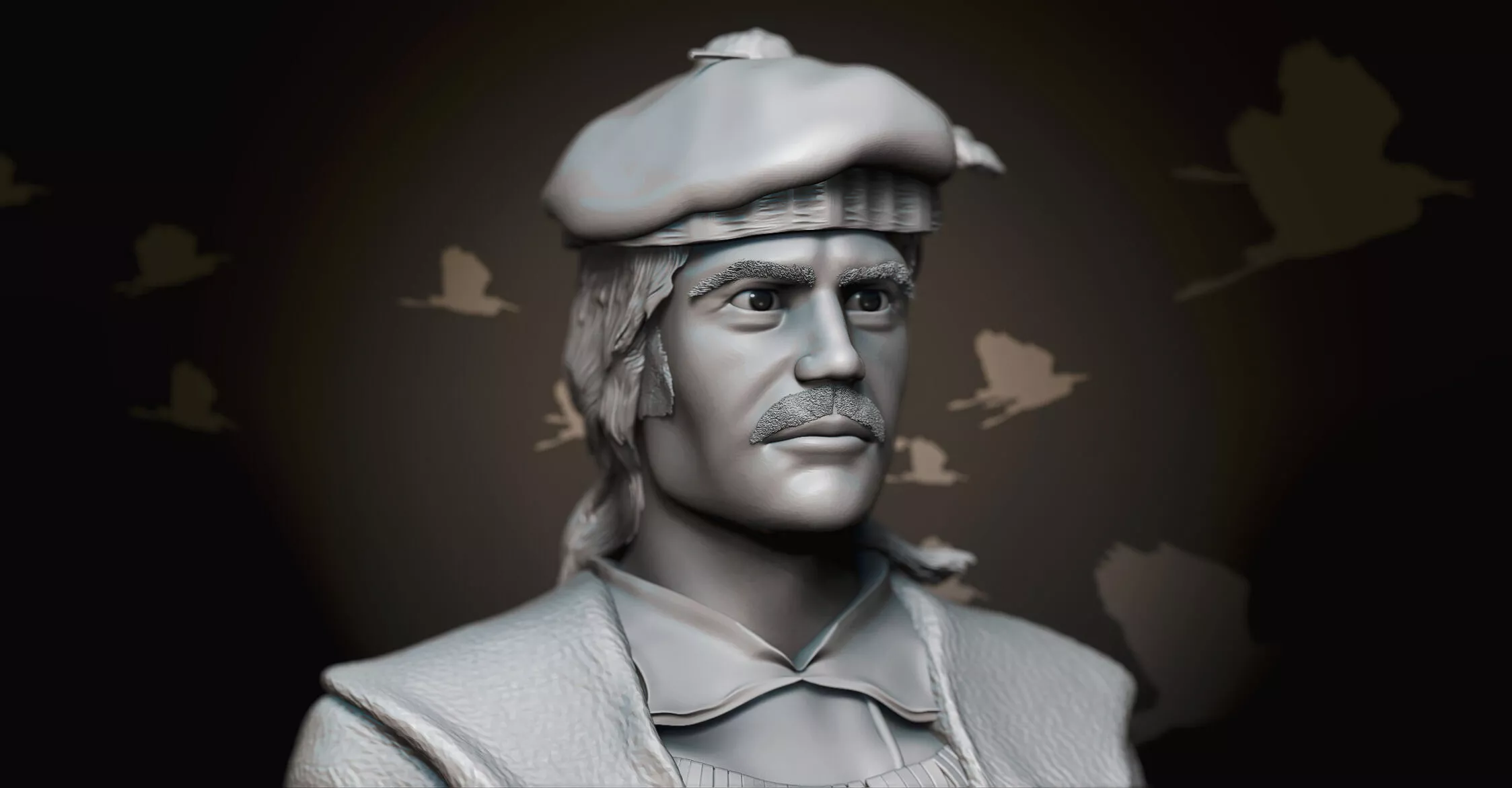 pierre radisson 3D print model