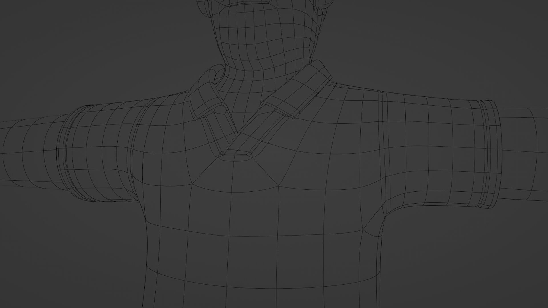 Customizable Cartoon Office  Illustration Character  Low-poly 3D model_35