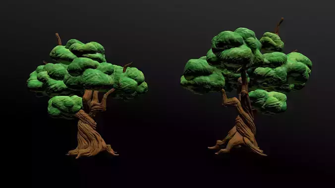 Stylized tree