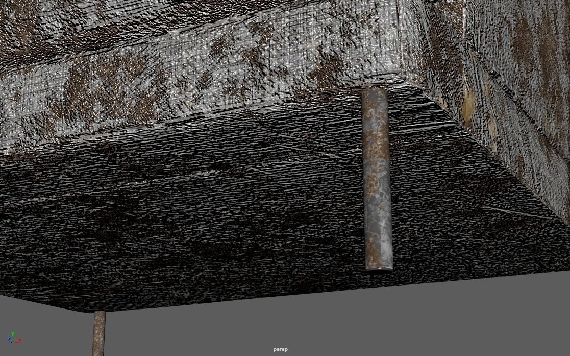 4K Realistic Abandon Sofa 3D model_27