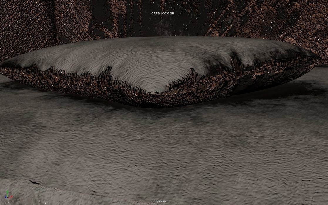 4K Realistic Abandon Sofa 3D model_36