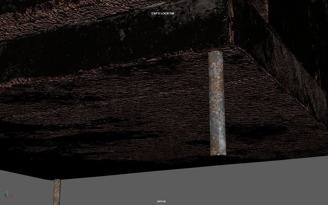 4K Realistic Abandon Sofa 3D model_42