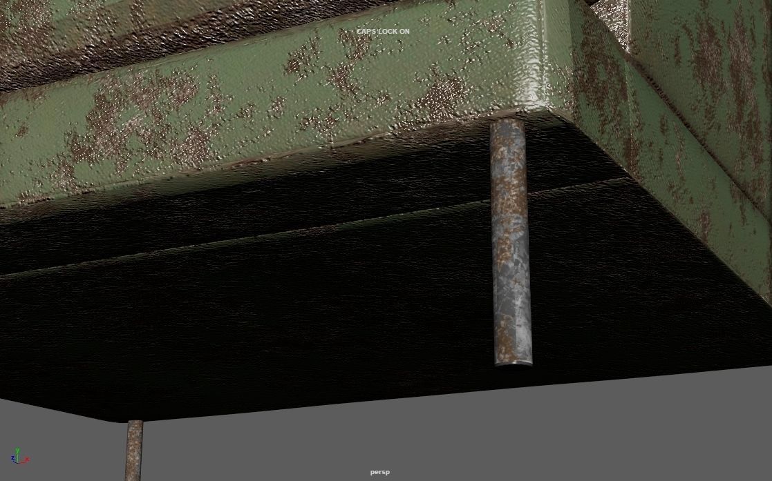 4K Realistic Abandon Sofa 3D model_55