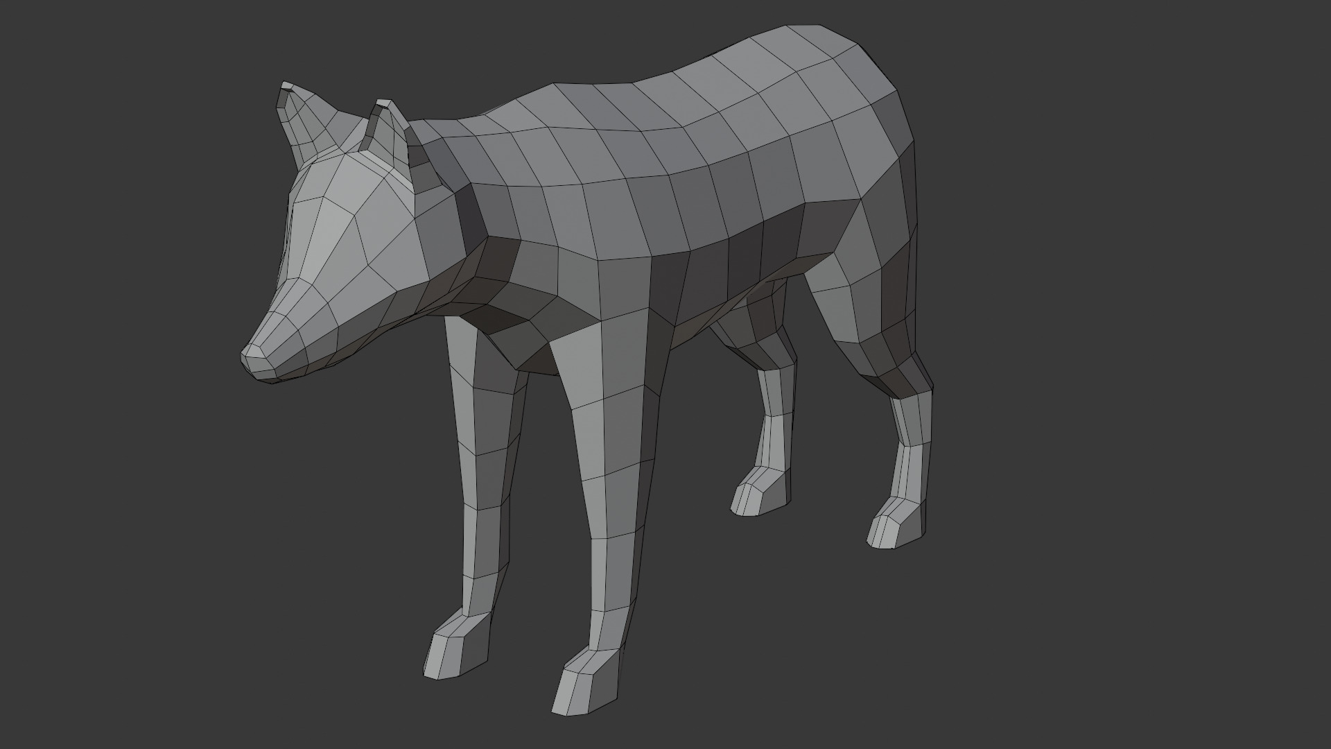 Lowpoly Stylized FOREST Animals Pack Low-poly 3D model_20
