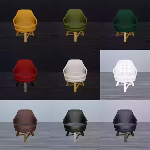 Chair low poly