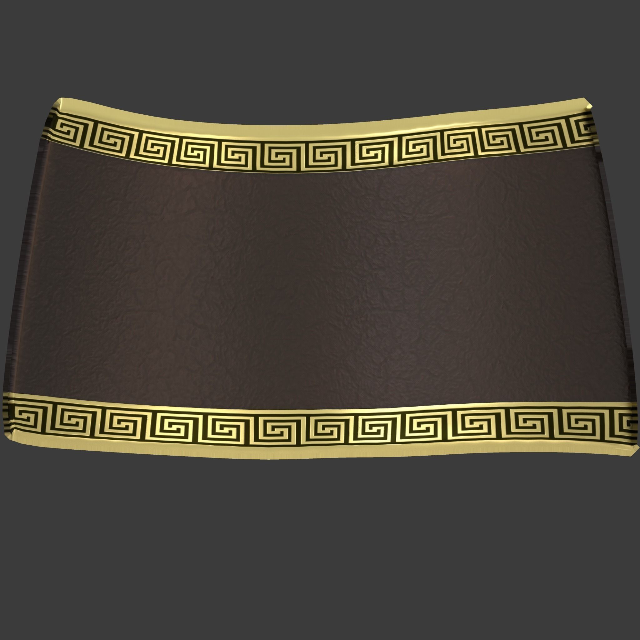 Female Roman Arm Bands Low-poly 3D model_7