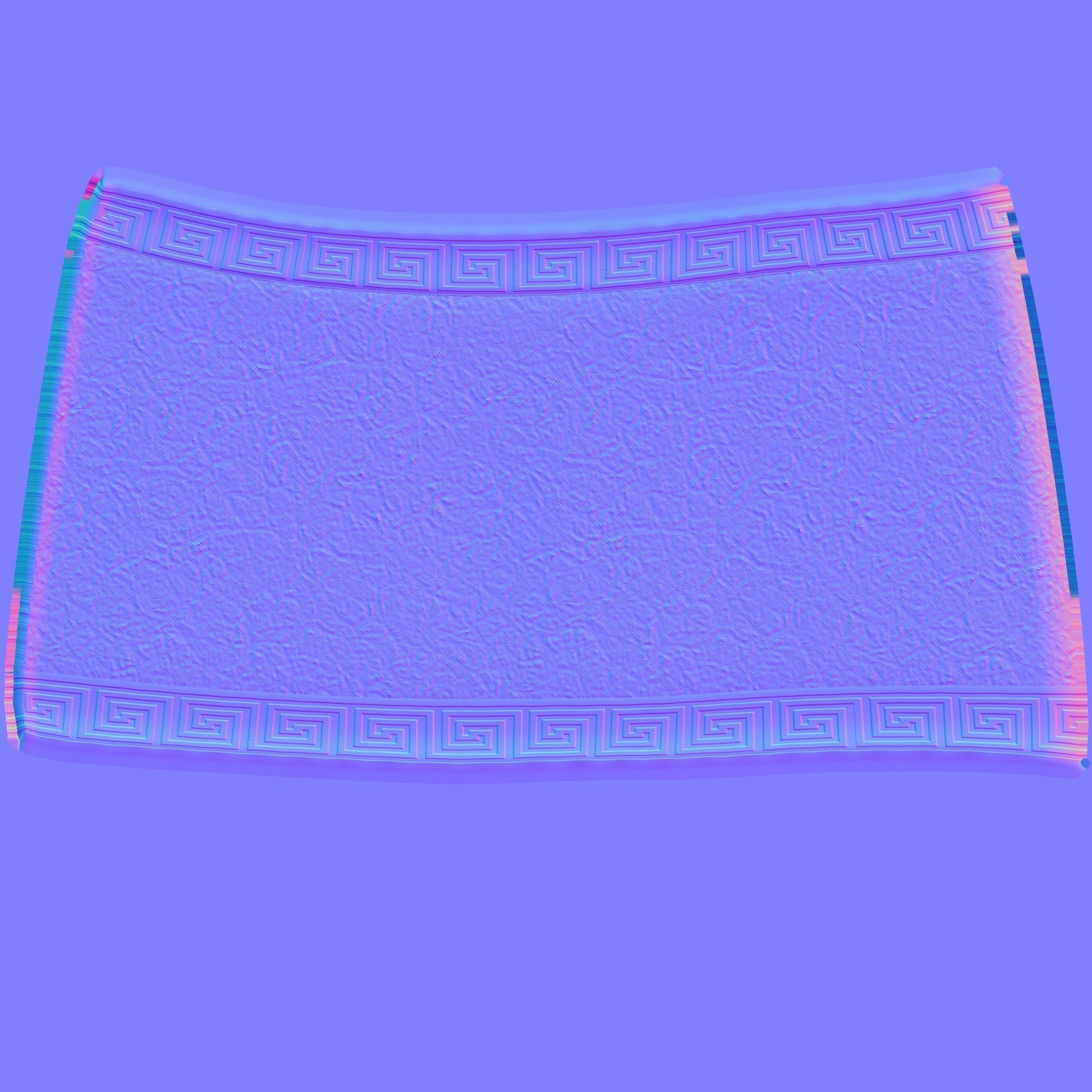 Female Roman Arm Bands Low-poly 3D model_8