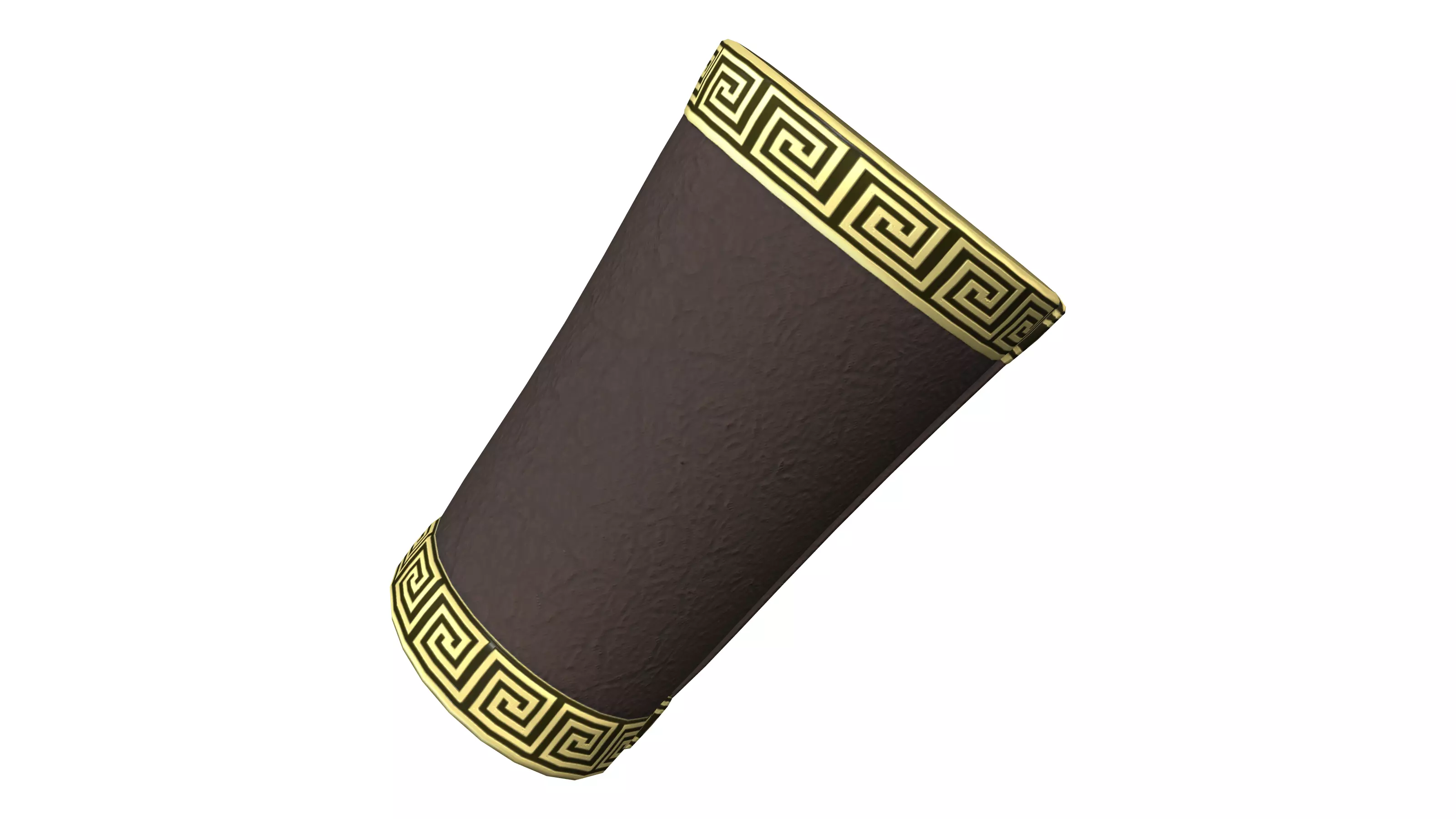 Female Roman Arm Bands Low-poly 3D model_0