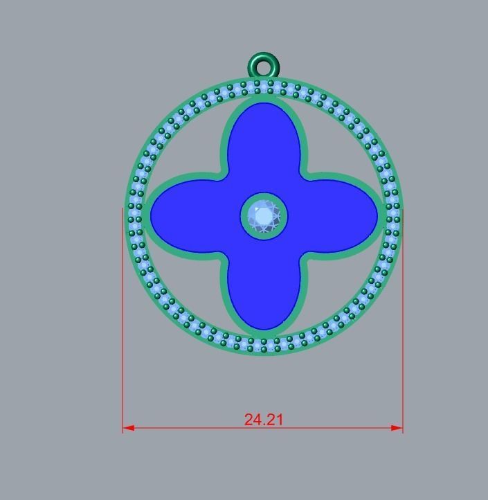 pendant 3D print model_7