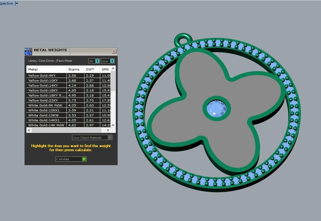 pendant 3D print model_5