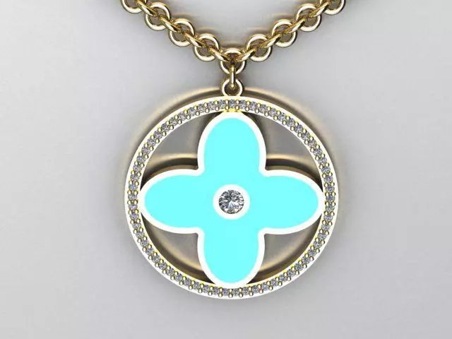 pendant 3D print model_0