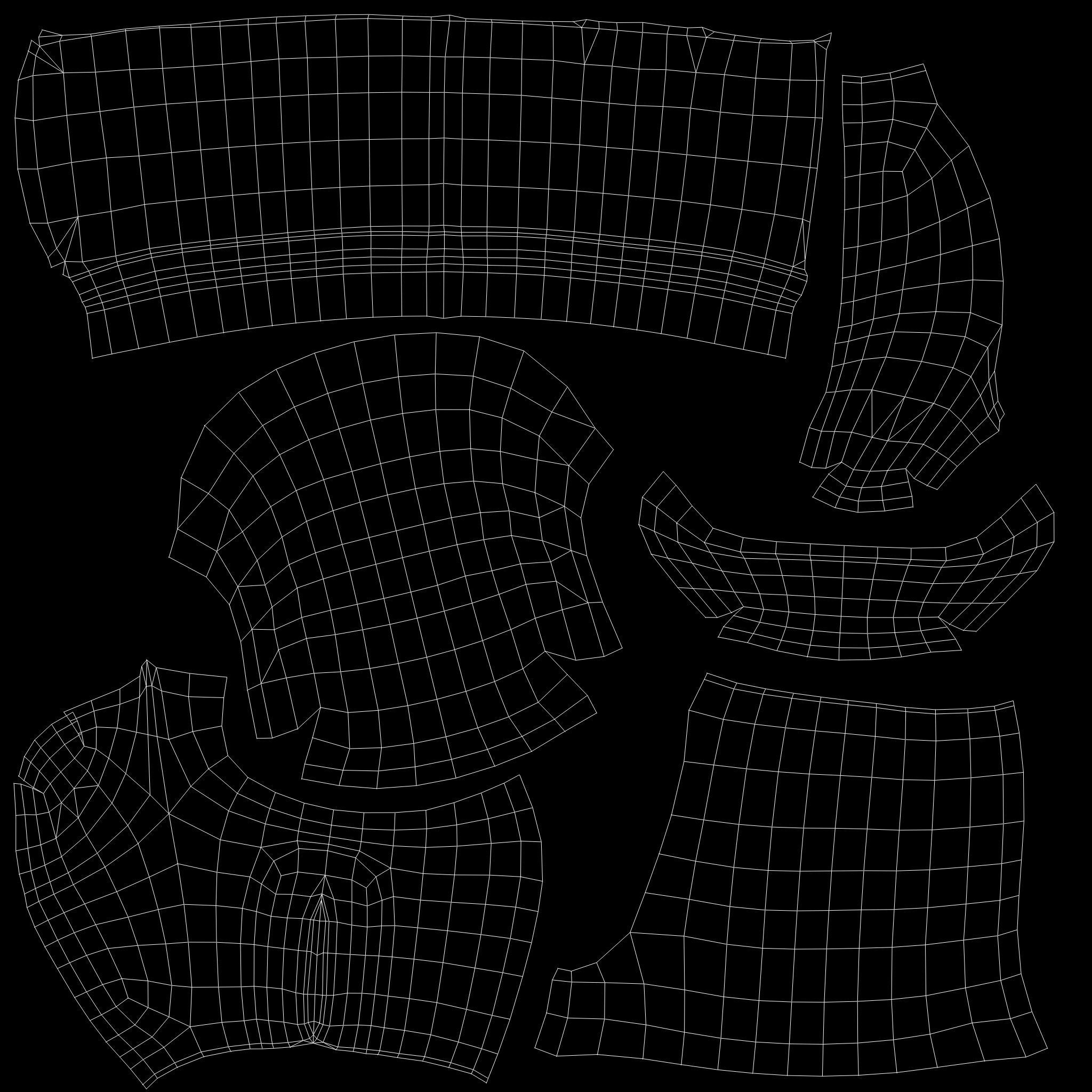 Female Pink Boxing Gloves V2 Low-poly 3D model_13