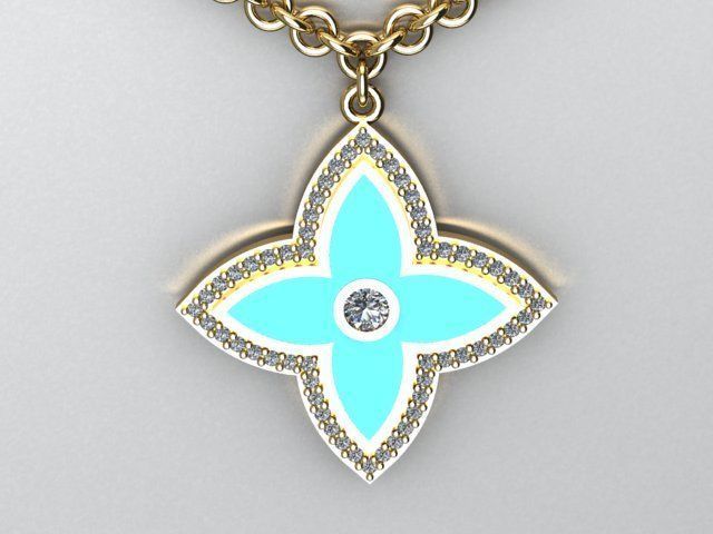 pendant 3D print model_2