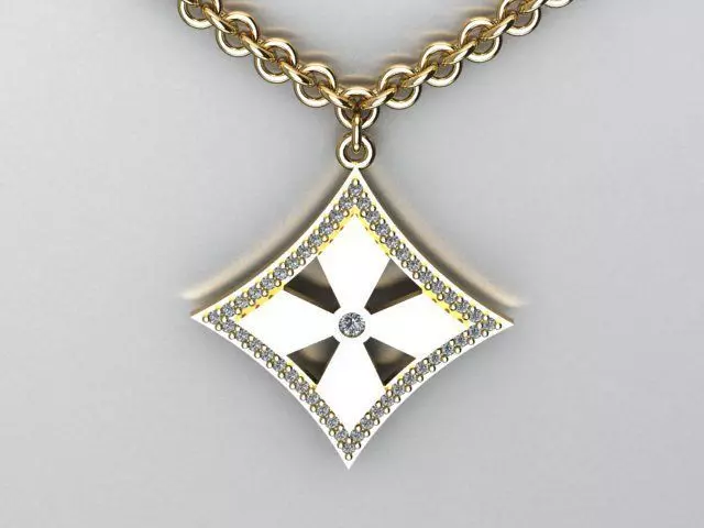 pendant 3D print model_0