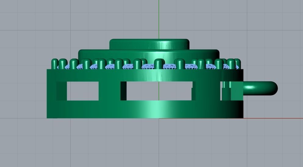 2 heart pendant 3D print model_22