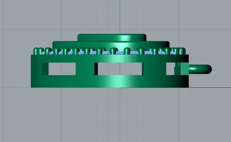 2 heart pendant 3D print model_21