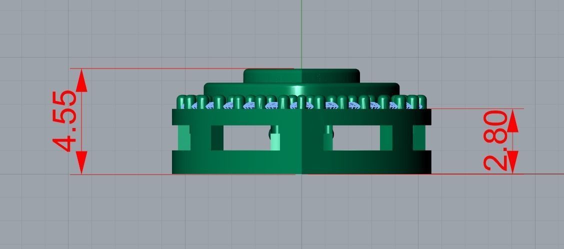 2 heart pendant 3D print model_18