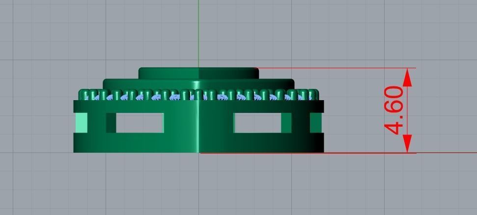 2 heart pendant 3D print model_16