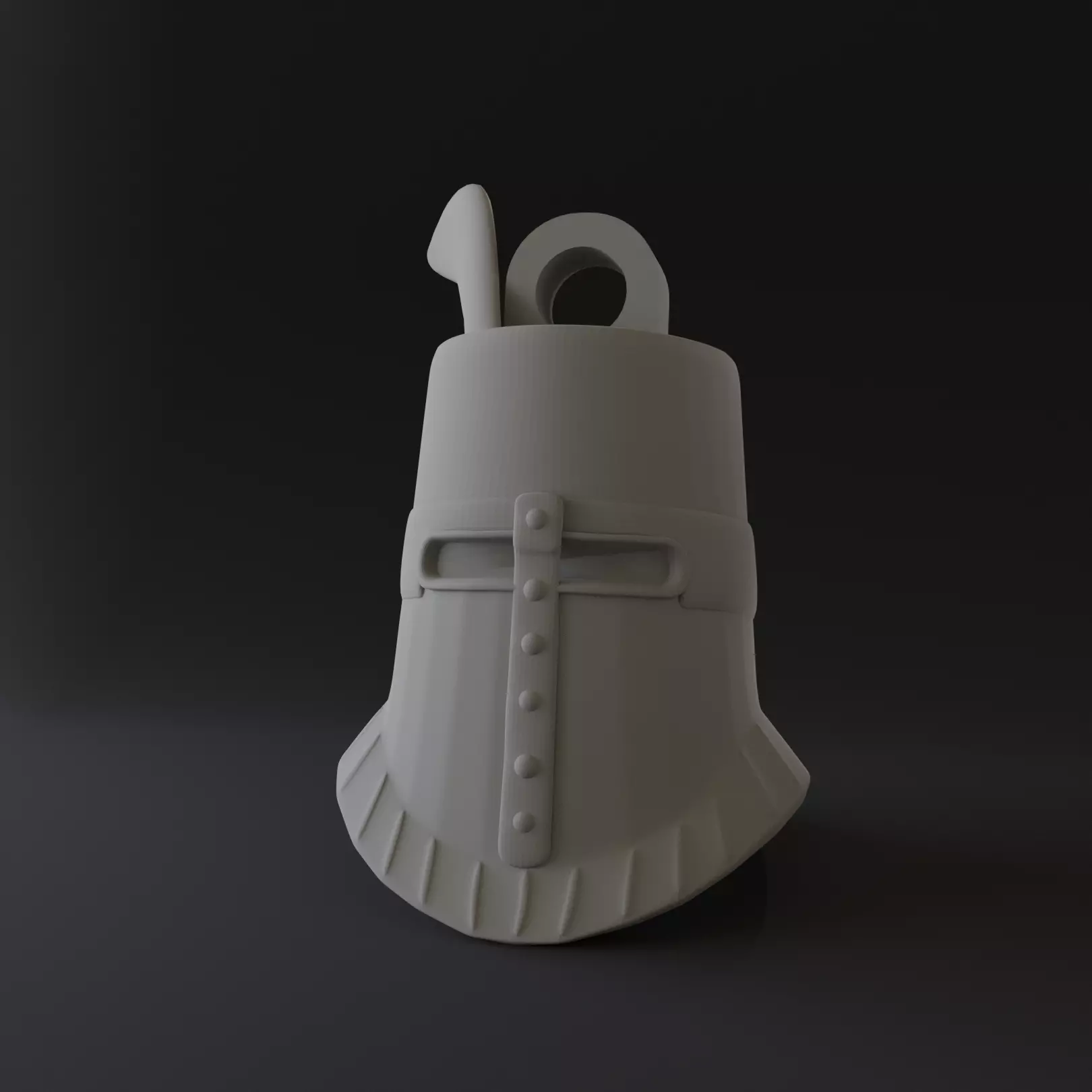 Solaire Keychain 3D print model_0