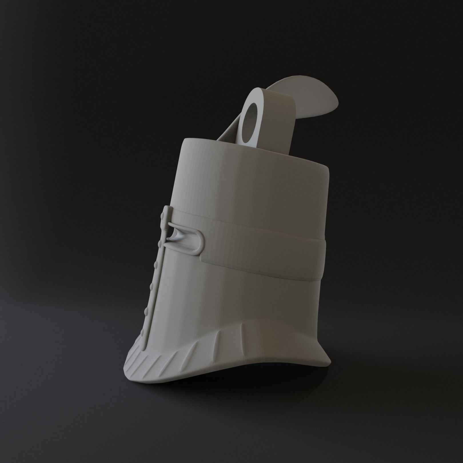 Solaire Keychain 3D print model_1