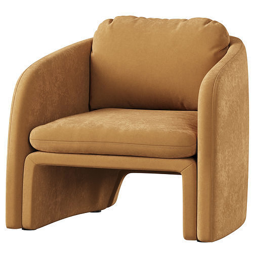 chair Warren by Laredoute 3D model