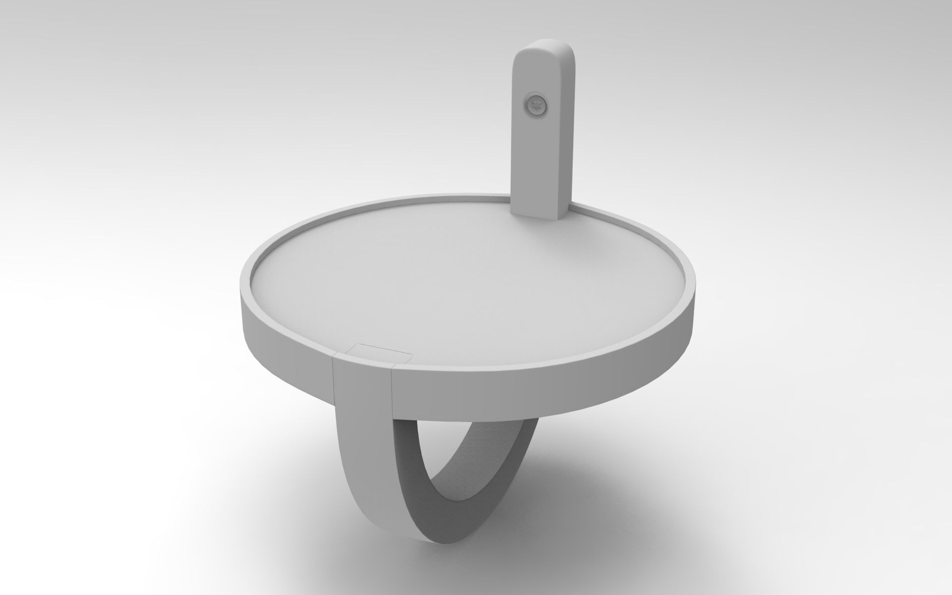 Soay Wall Shelve Low-poly 3D model_8