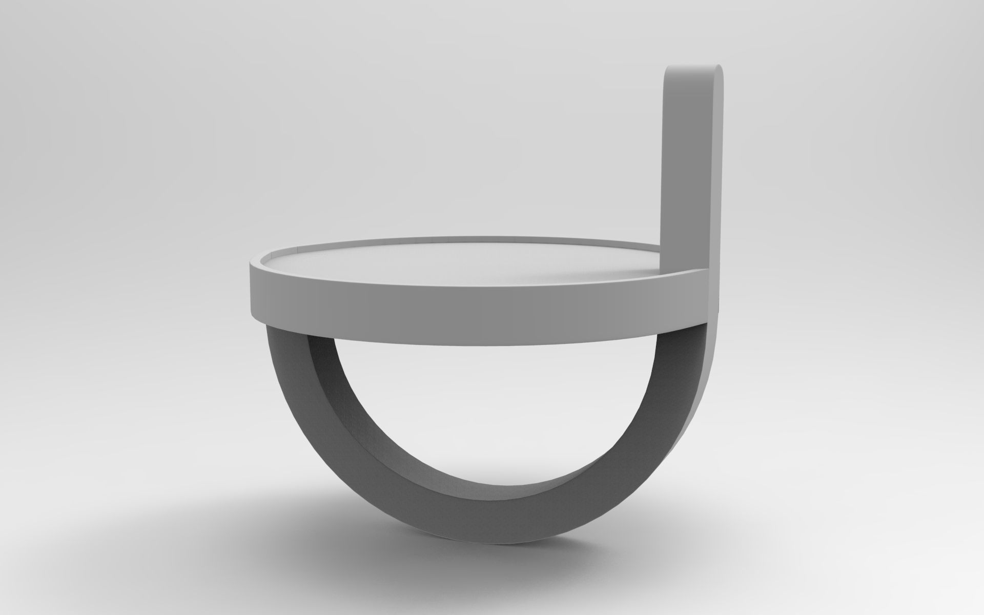 Soay Wall Shelve Low-poly 3D model_7