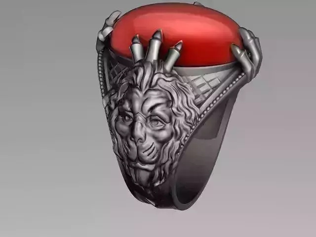 lion ring