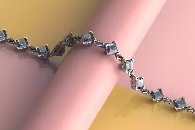 Bracelet made of stones Princess