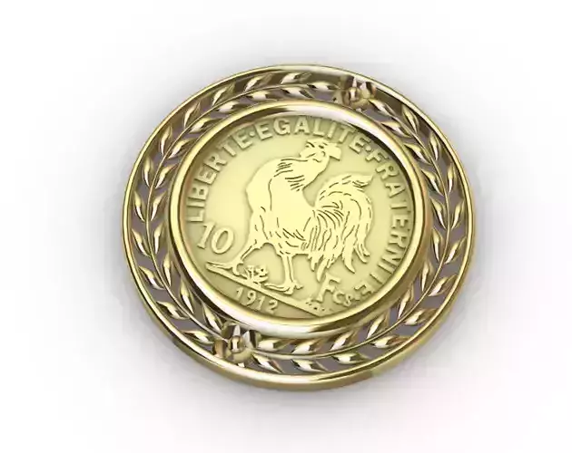 border coin - pendant - center bracelet - earrings