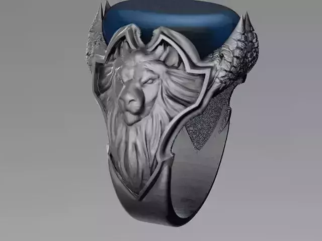 lion ring