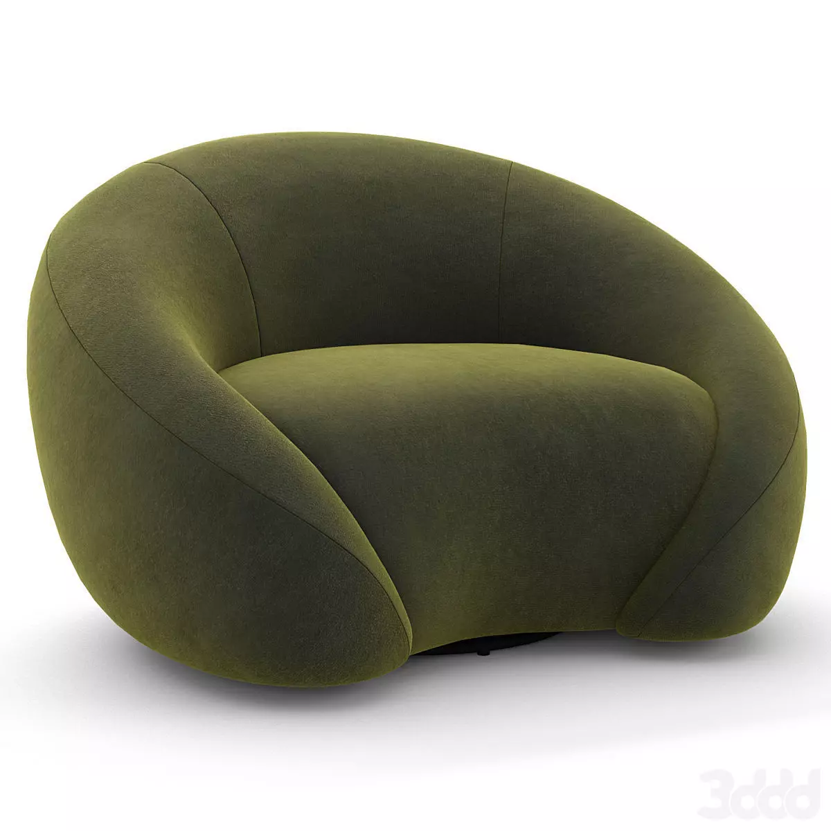 Embrace Swivel Chair 3D model_0