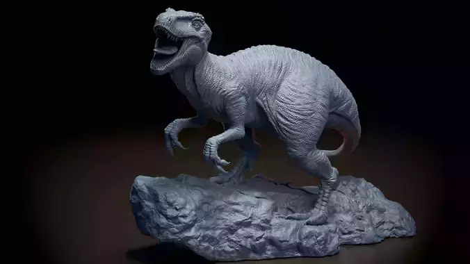 Dinosaur  print STL